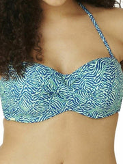 Cleo Swimwear - Hattie Bandeau CW0043 - Zebra Print - Thebra