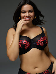 Sculptresse Bras - Logan 9855 - Black/Multi - Thebra