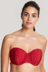Panache Swimwear - Marina Bandeau SW0833 - Red - Thebra