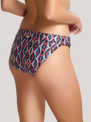 Panache Swimwear - Elle Fold Top Pant SW0877 - Tropical Print - Thebra
