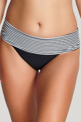 Panache Swimwear - Anya Padded Stripe Bandeau SW0893 - Black/White - Thebra