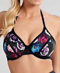 Panache Swimwear - Jolee Triangle Halter SW1205 - Floral Multi - Thebra