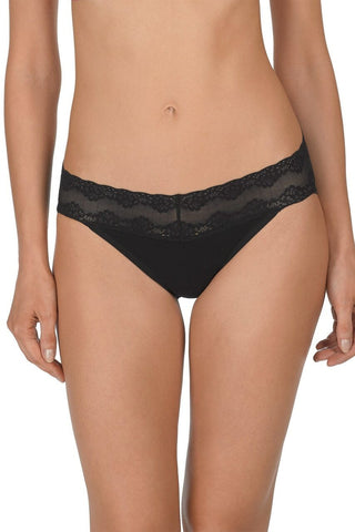Natori Panties - Bliss Perfection V-Kini 756092 - Black - Thebra