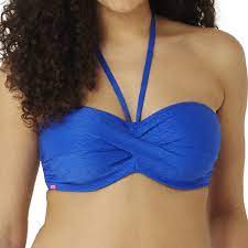 Cleo Swimwear - Matilda Twist Bandeau CW0083 - Cobalt - Thebra