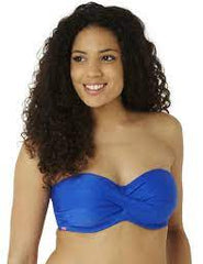 Cleo Swimwear - Matilda Twist Bandeau CW0083 - Cobalt - Thebra