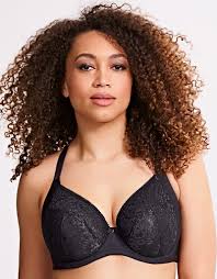 Sculptresse Bras - Roxie Plunge 9586 - Black - Thebra