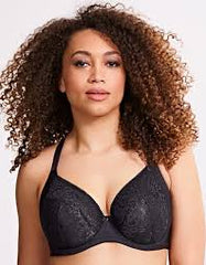 Sculptresse Bras - Roxie Plunge 9586 - Black - Thebra