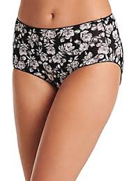 Jockey Panties - No Panty Line Promise Hip Briefs 7492 - Midnight Poppy 018 - Thebra