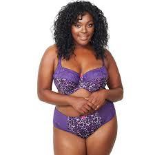 Sculptresse Bras - Flirtini 7685 -  Purple Animal FINAL SALE - Thebra