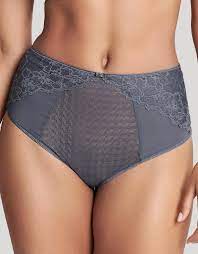 Panache Panties - Envy Deep Brief 7283 - Slate - Thebra