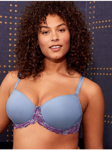 Wacoal Bras - Embrace Lace 853191 - Lilac Grey/Multi - Thebra