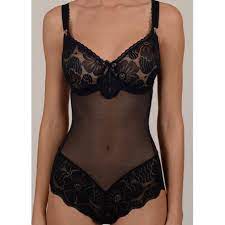 Empreinte Body - Grace Body Suit 10134 - Black - Thebra