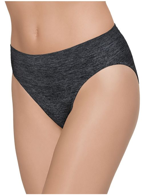 Wacoal Panties - B-Smooth Seamless Hi-Cut Brief 834175 - Charcoal Heather 026 - Thebra