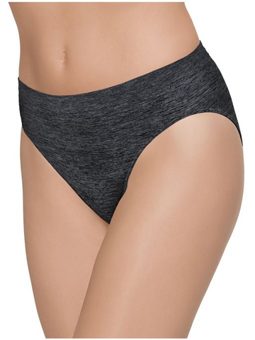 Wacoal Panties - B-Smooth Seamless Hi-Cut Brief 834175 - Charcoal Heather 026 - Thebra
