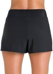 Penbrooke Swimwear - Solid Swim Shorts 42544 - Black