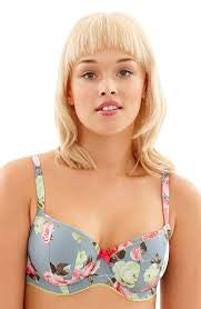 Cleo Bras - Mimi 8091 - Rose Print FINAL SALE - Thebra