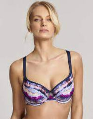 Panache Swimwear - Elle Fold Top Pant SW0877 - Pink/Multi - Thebra