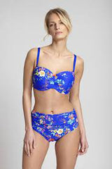 Panache Swimwear - Florentine Midi Pant SW1056 - Cobalt/Floral - Thebra