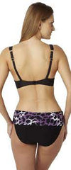 Panache Swimwear - Tallulah Fold Pant SW0746 - Purple Animal - Thebra