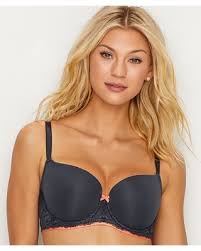 Cleo Bras - Morgan 9361 - Charcoal/Coral - Thebra