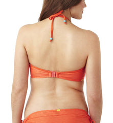 Cleo Swimwear - Matilda Twist Bandeau CW0083 - Orange - Thebra