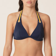 Marie Jo Swimwear - Claudia Padded Halter Triangle 1001512 - Water Blue - Thebra