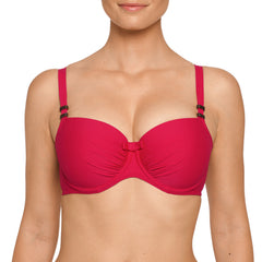 Primadonna Swimwear - Cocktail Padded Balcony 4000116 - Red Captain - Thebra