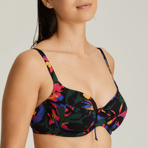 Primadonna Swimwear - Oasis Full Cup 4007010 - Black Cactus - Thebra