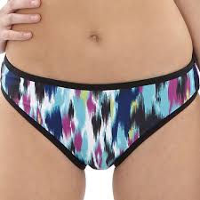 Cleo Swimwear - Avril Classic Pant CW0229 - Abstract Print - Thebra