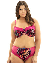 Sculptresse Bras - Flirtini 7685 -  Pink Animal FINAL SALE - Thebra