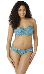 Cleo Swimwear - Hattie Bandeau CW0043 - Zebra Print - Thebra