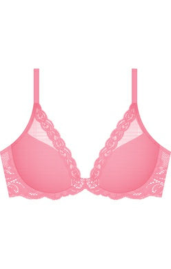 NATORI - FREE EXPRESS SHIPPING - Feathers Plunge Natori Bra